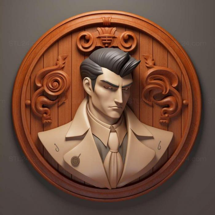Games (Ace Attorney 5 3, GAMES_12927) 3D models for cnc